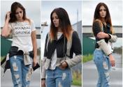 Grunge style in clothes for girls and women